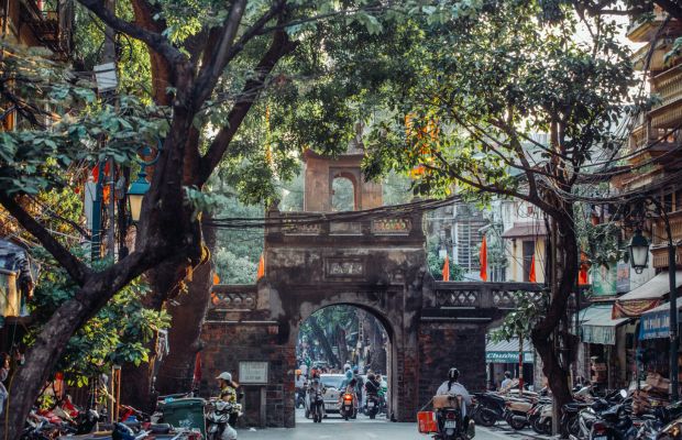 Hanoi Old Quarter street